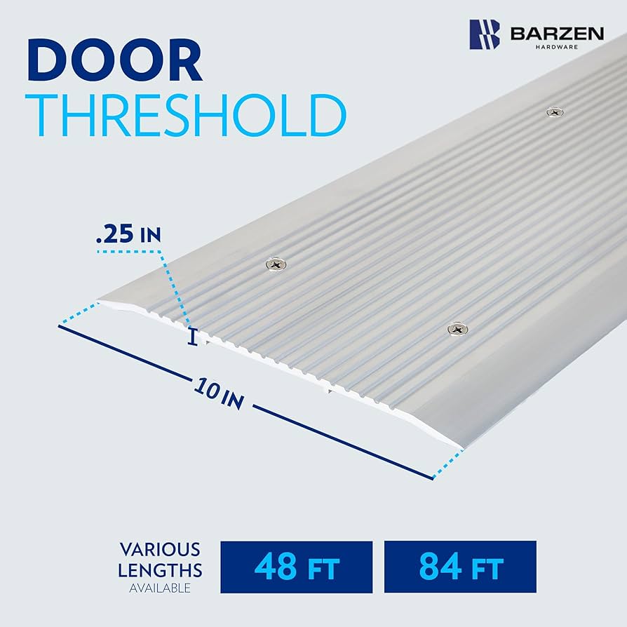 Premium Door Threshold - Door Saddle Flat Utility ADA Wheelchair