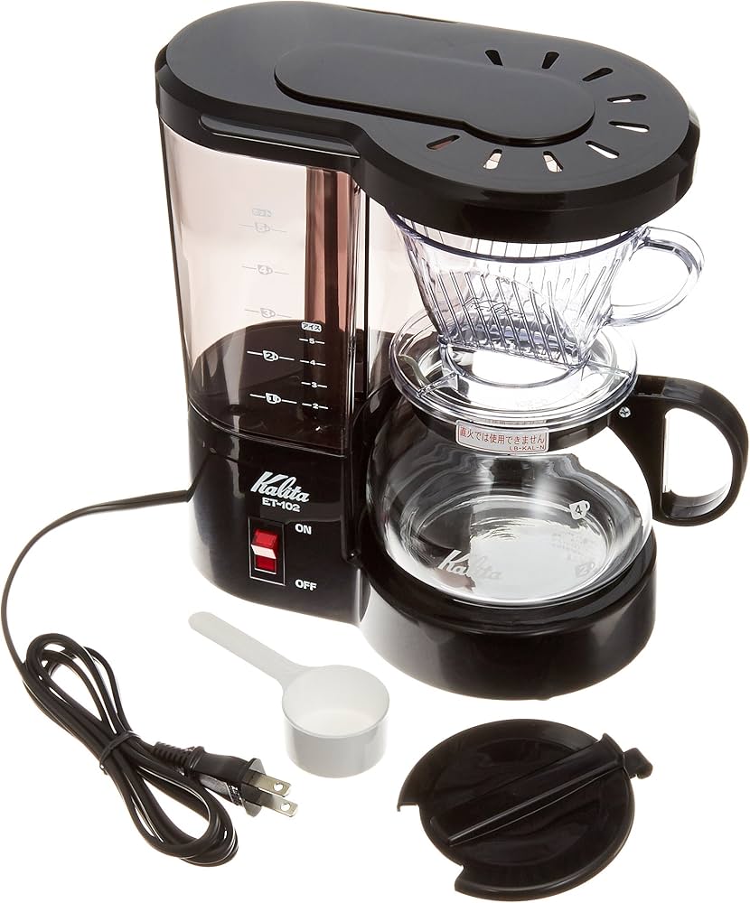 Amazon.com: Kalita coffee maker Black ET-102: Drip Coffeemakers