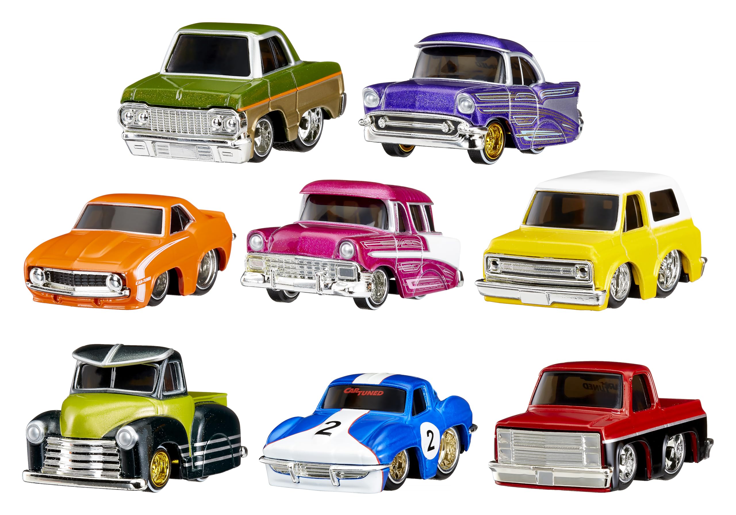 Amazon.com: CarTuned Series 2-8 Pack, Diecast Vehicle, Ages 6+