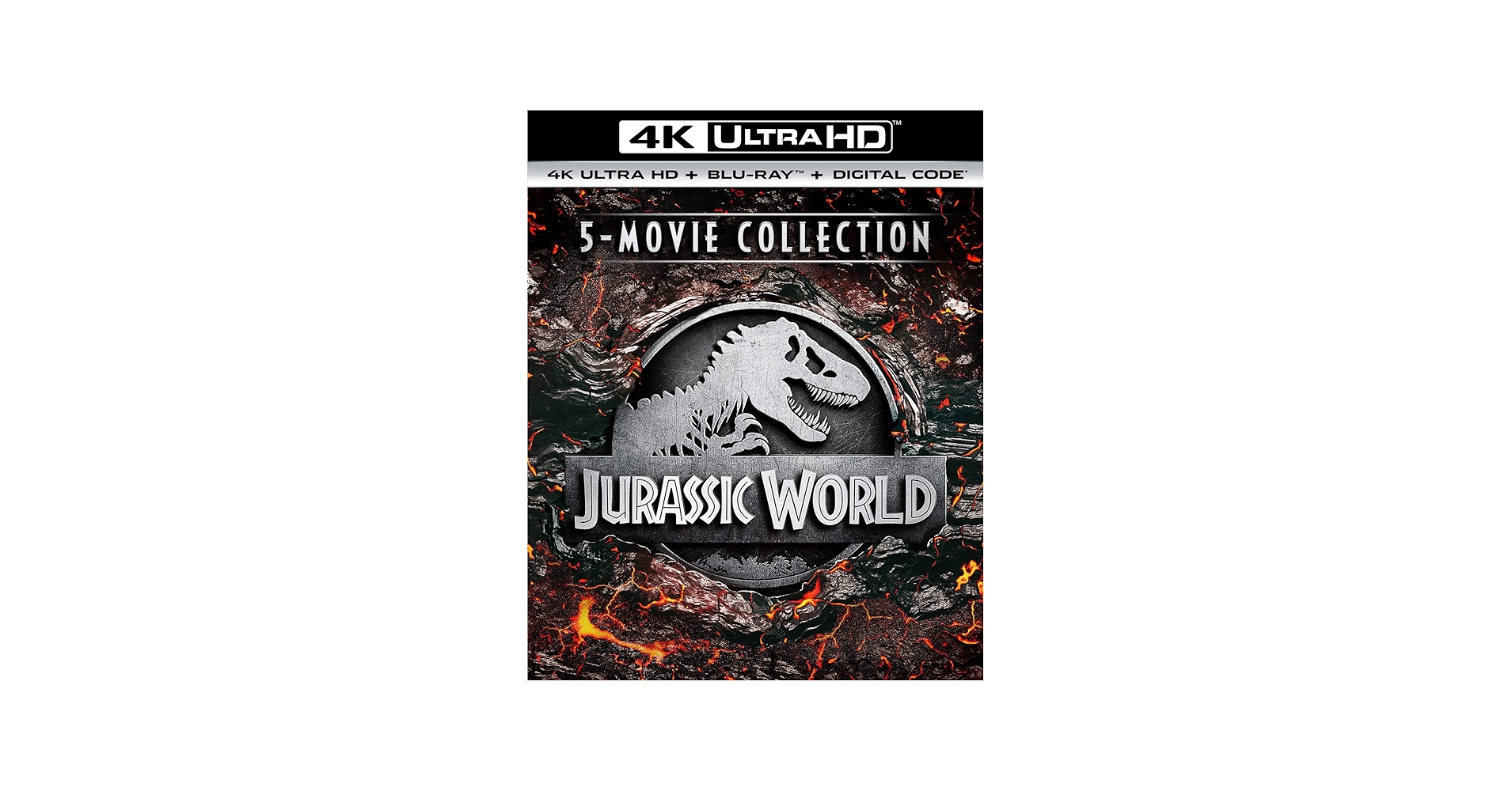 Amazon.com: Jurassic World 5-Movie Collection (4K Ultra HD + Blu
