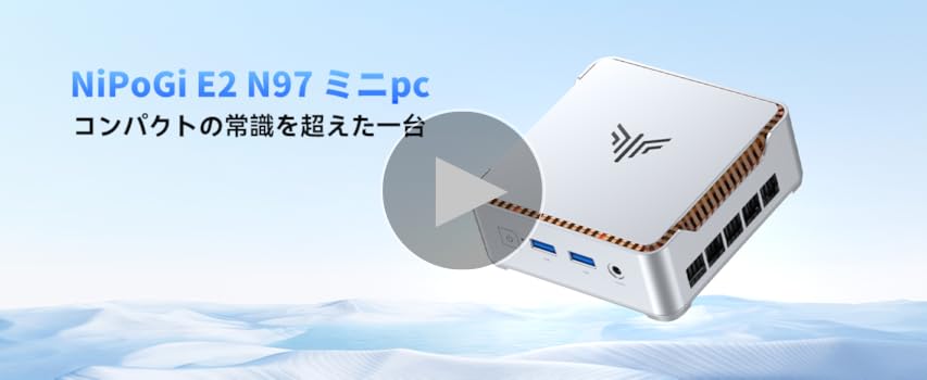 Amazon.co.jp: 【コスパ最強・N150より速い】 NiPoGi ミニpc 第12世代
