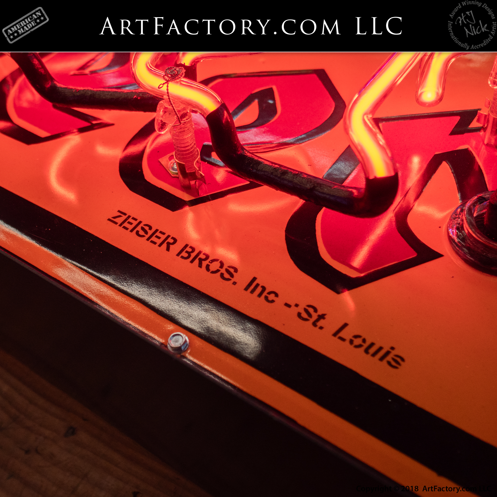 Vintage Stag Beer Neon Bar Sign: H.L Griesedieck Extra Dry Lager