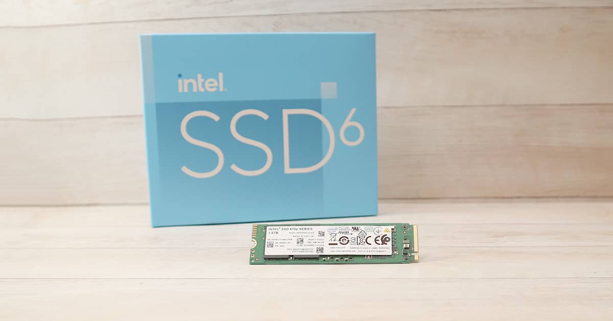 Intel 670p レビュー】大容量ファイルは苦手な144層QLCのNVMe SSD