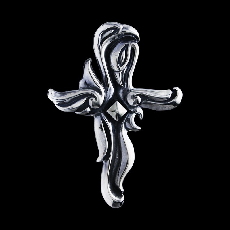 シルク クロス スタッド イヤリング | メイティングフライト