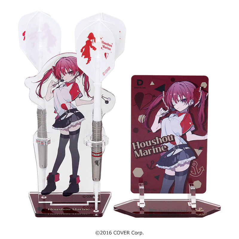 宝鐘マリンver　DARTSLIVE  ホロライブ限定パッケージ ダーツ > キャラクター > 【Only Japan】ホロライブ ダーツセット 宝鐘