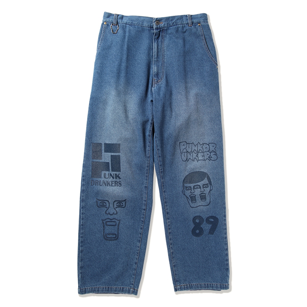 マルチプリントデニムパンツ | 全商品 | 鷹の爪Online Store