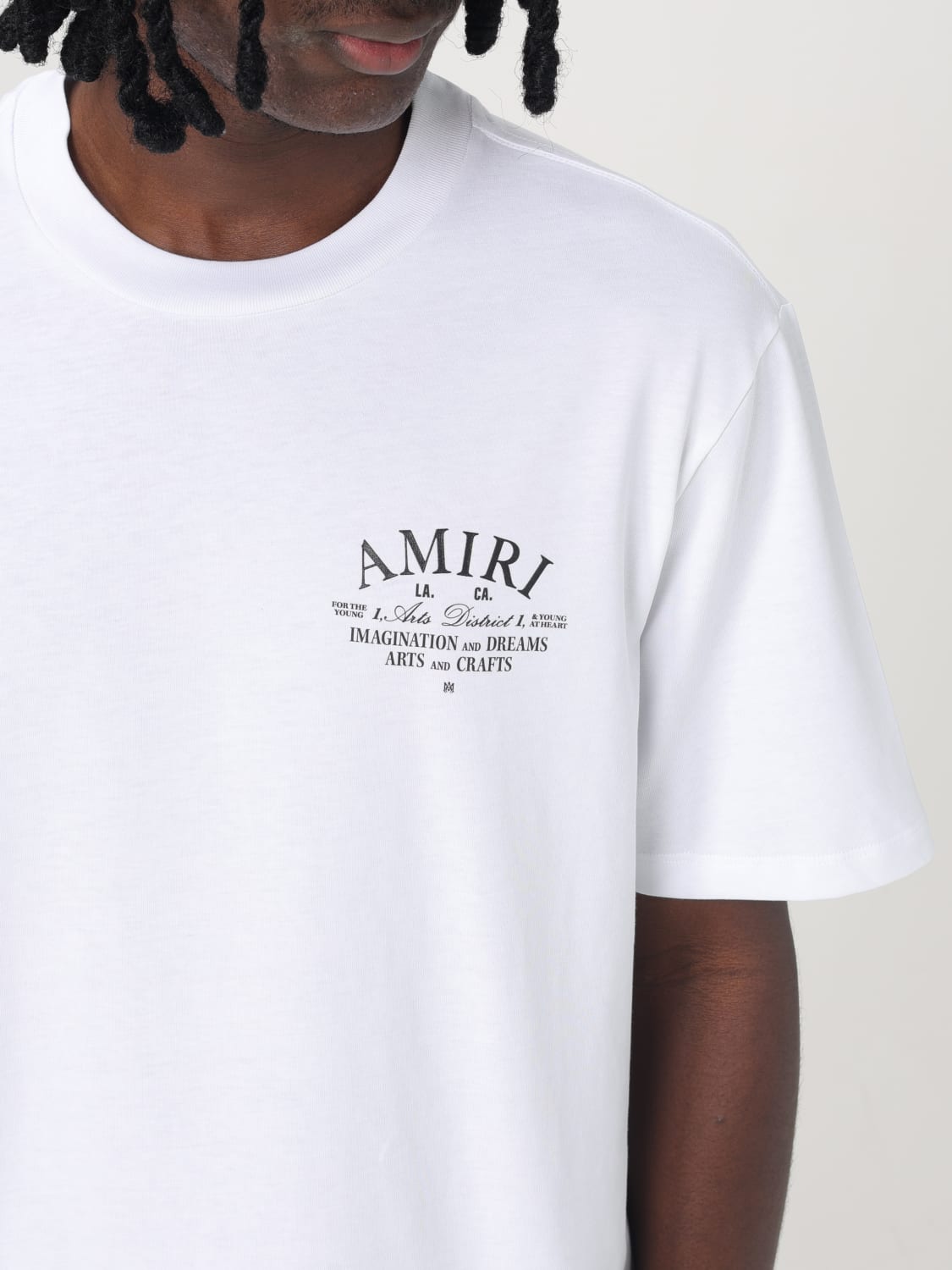Amiri T-shirt men - White | AMJYTE1071 | GIGLIO.COM