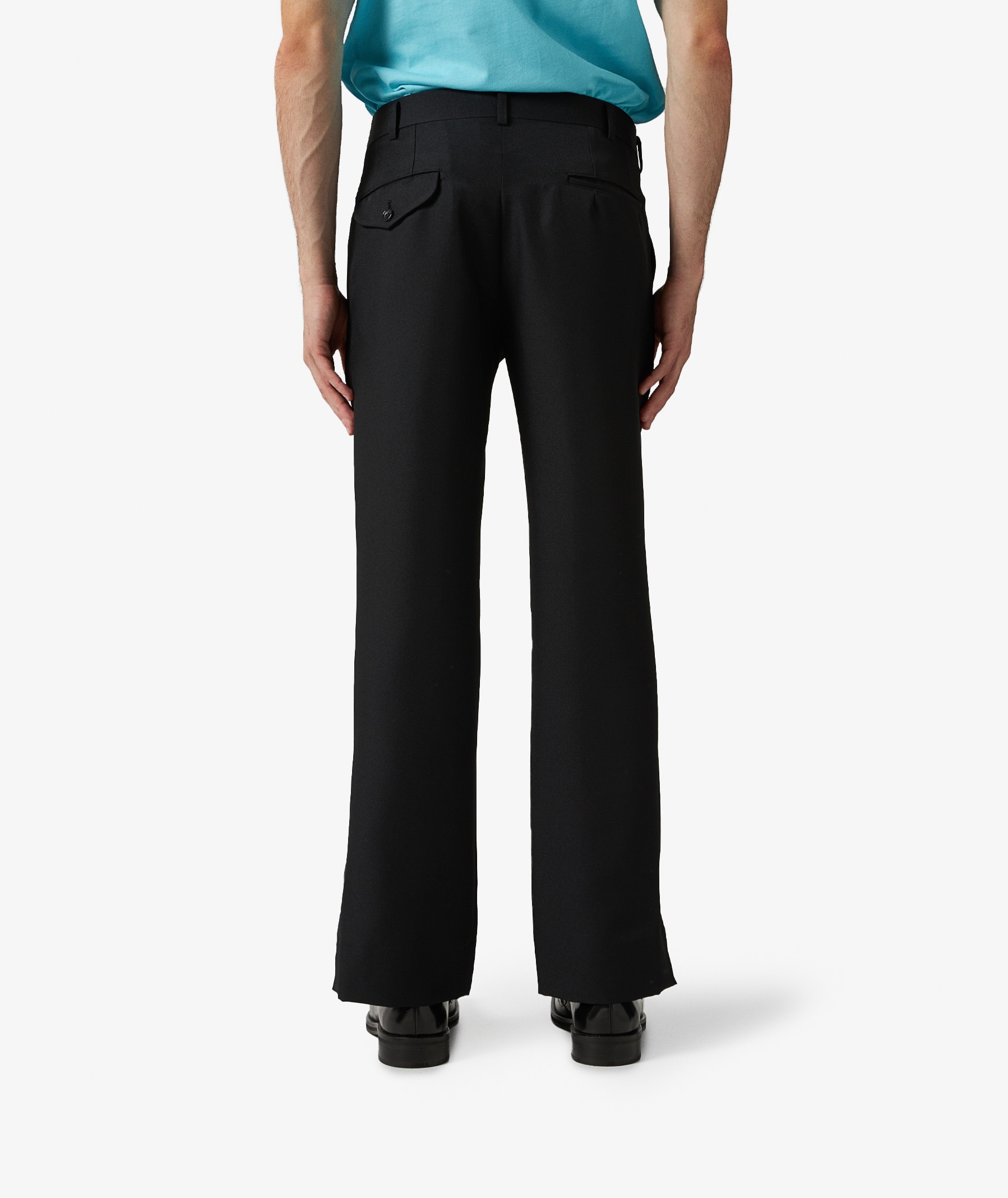 Comme des Garçons Homme Plus Gabardine Pants in Black | SVD USA