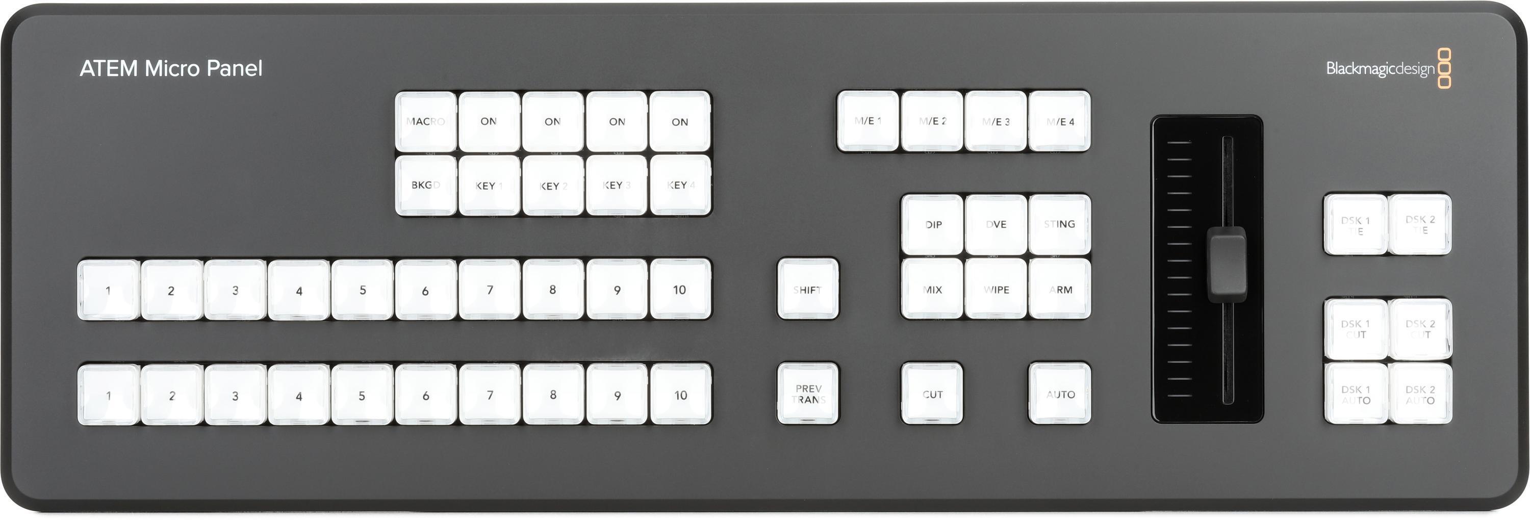 Blackmagic Design ATEM Micro Panel Broadcast/Streaming Switcher