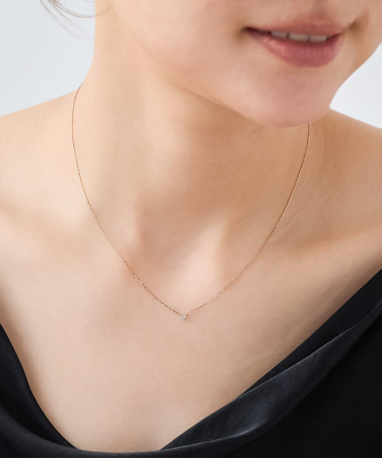 レイヤード] K18MPG ダイヤモンド ネックレス（661136） ｜ women