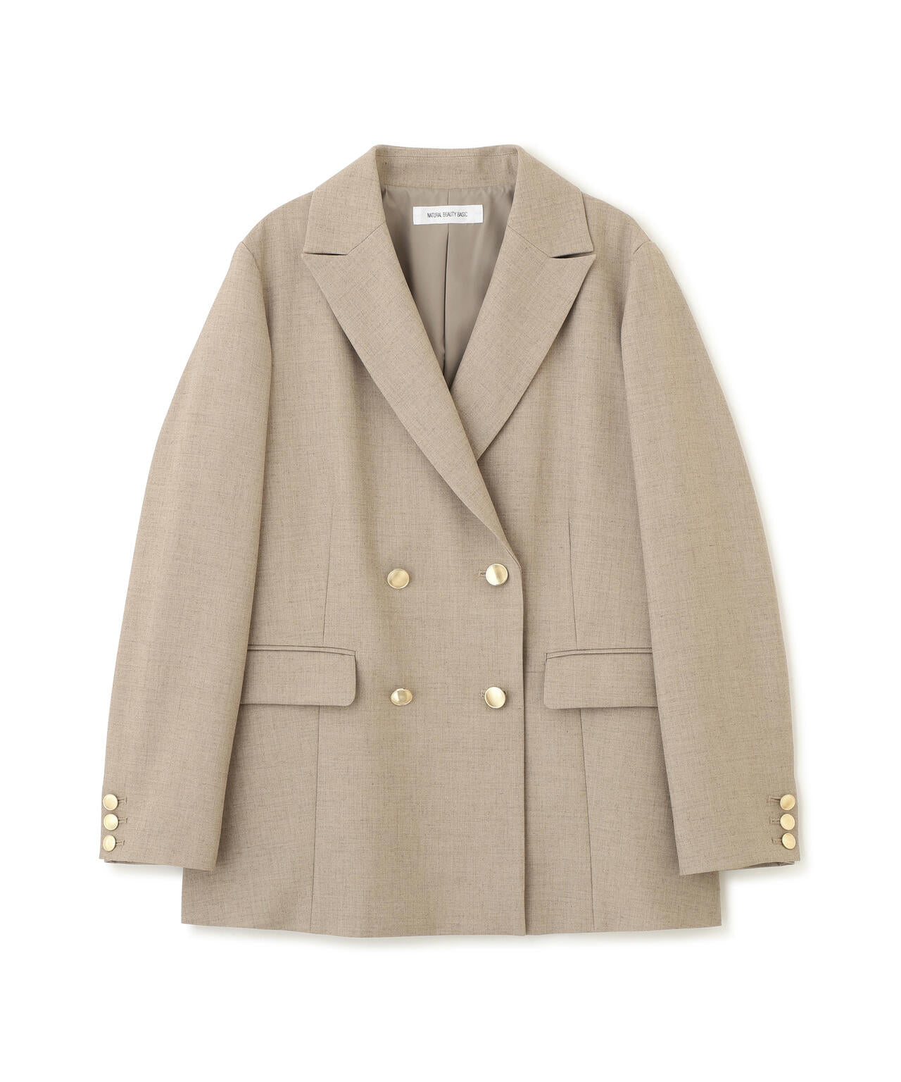 ダブルブレスト SETUP ボクシージャケット | NATURAL BEAUTY BASIC