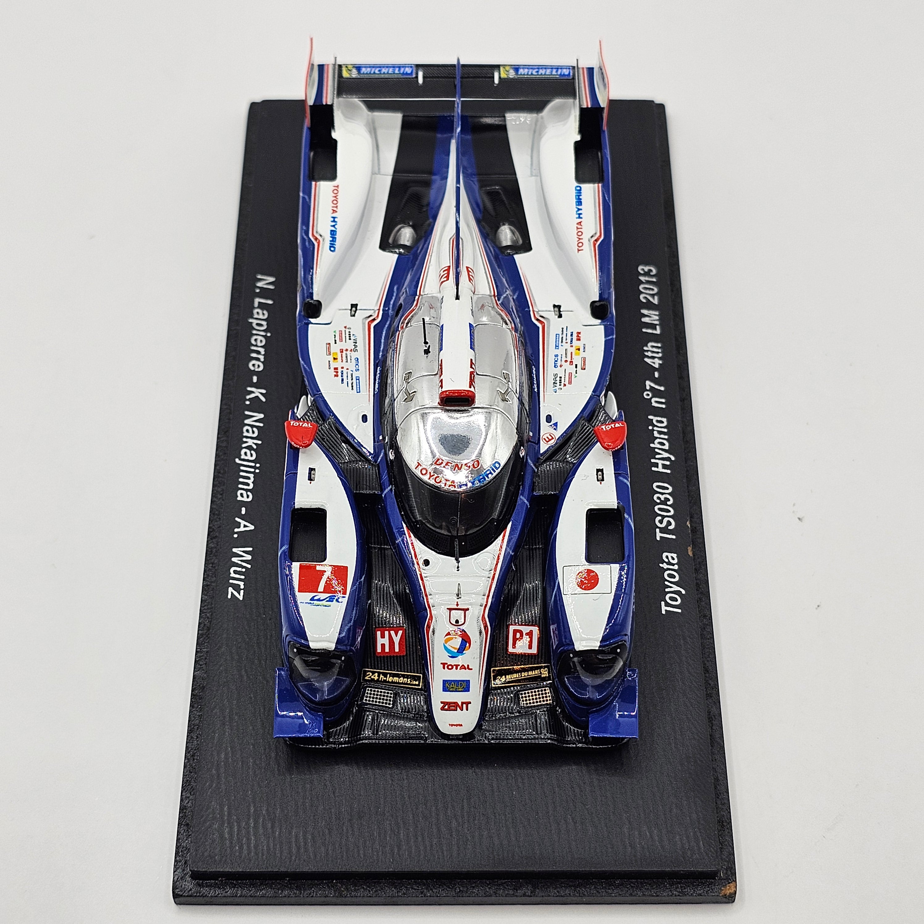 Spark Toyota TS030 Hybrid #7 Toyota Racing Le Mans 2013 1/43 Scale S23
