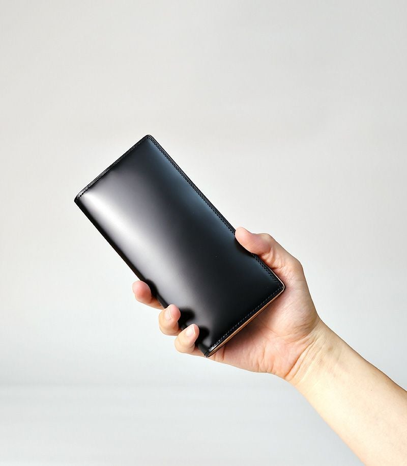 ササマチ長財布｜コードバン＆ベジタブルタンニンレザー |革製品CYPRIS