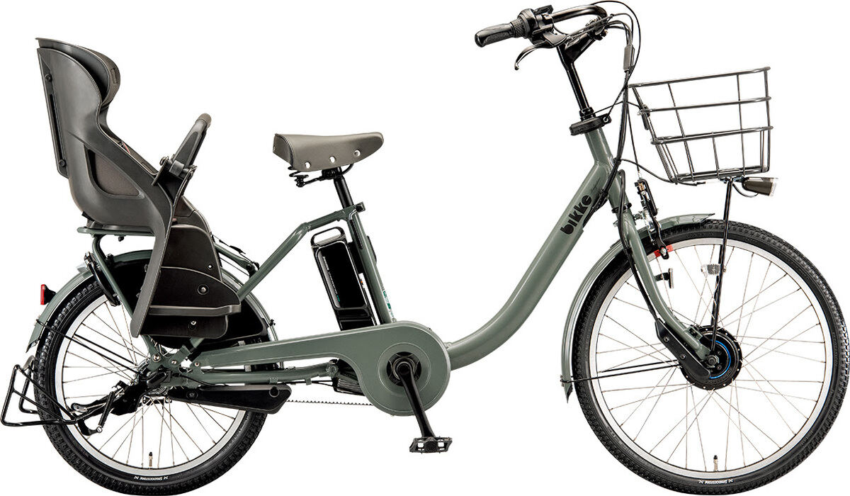 ブリヂストン、子ども乗せ電動アシスト自転車「bikke」の2024年モデル