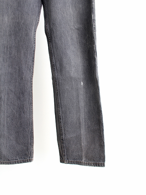 2.【USED】80s Levi's 501-0658 BLACK DENIM PANTS 