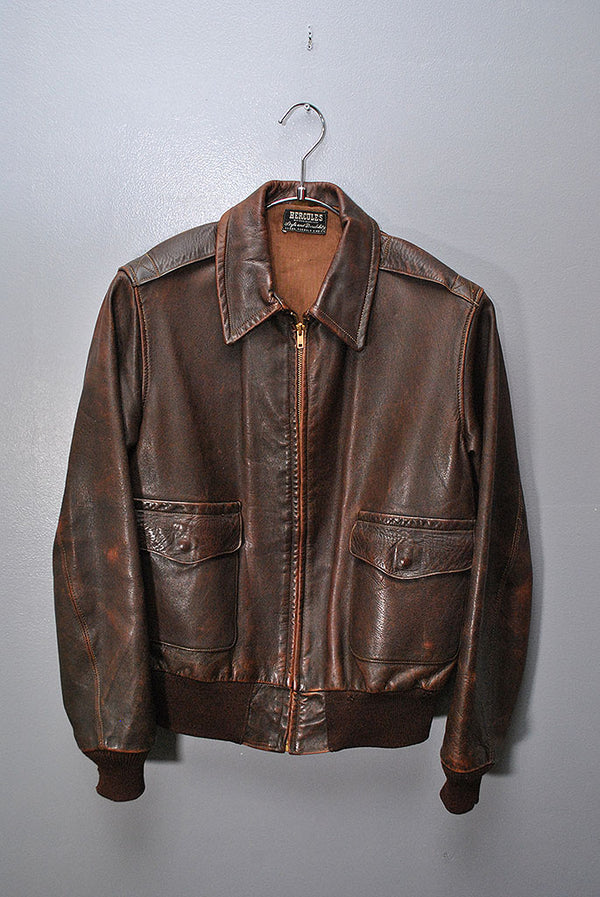 40's〜50's HERCULES A-2 Leather Jacket