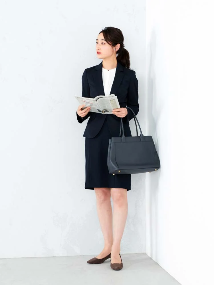 ブラック 最強スーツ ストレッチ ジャケット ストライプ グレー