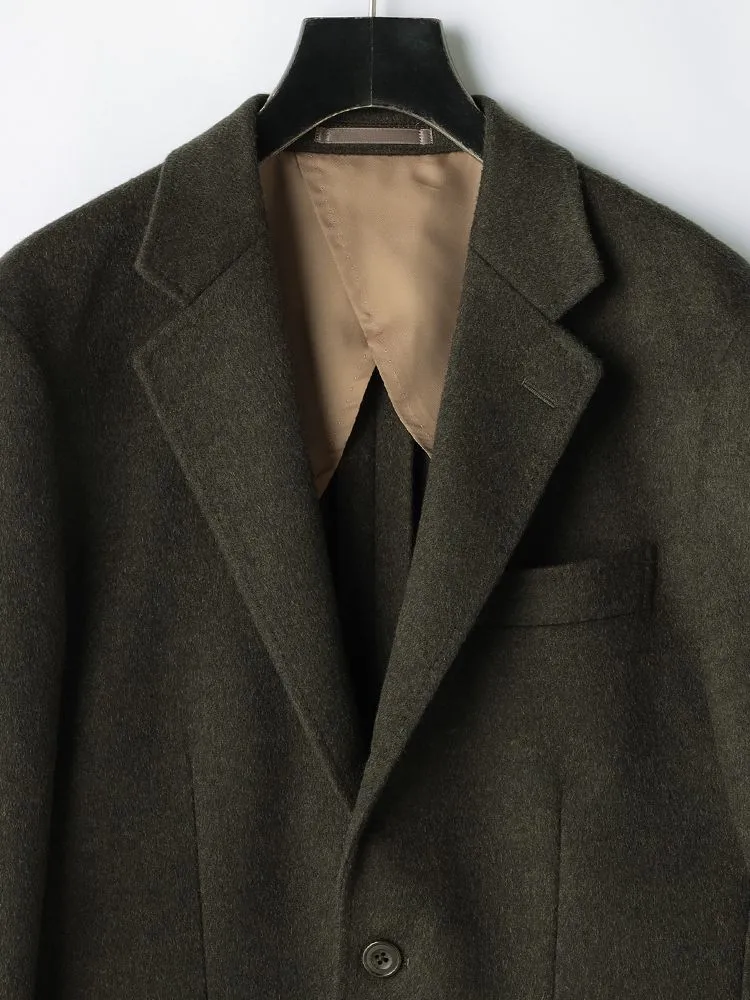 ウールビーバージャケット オリーブグリーン | P.S.FA公式通販