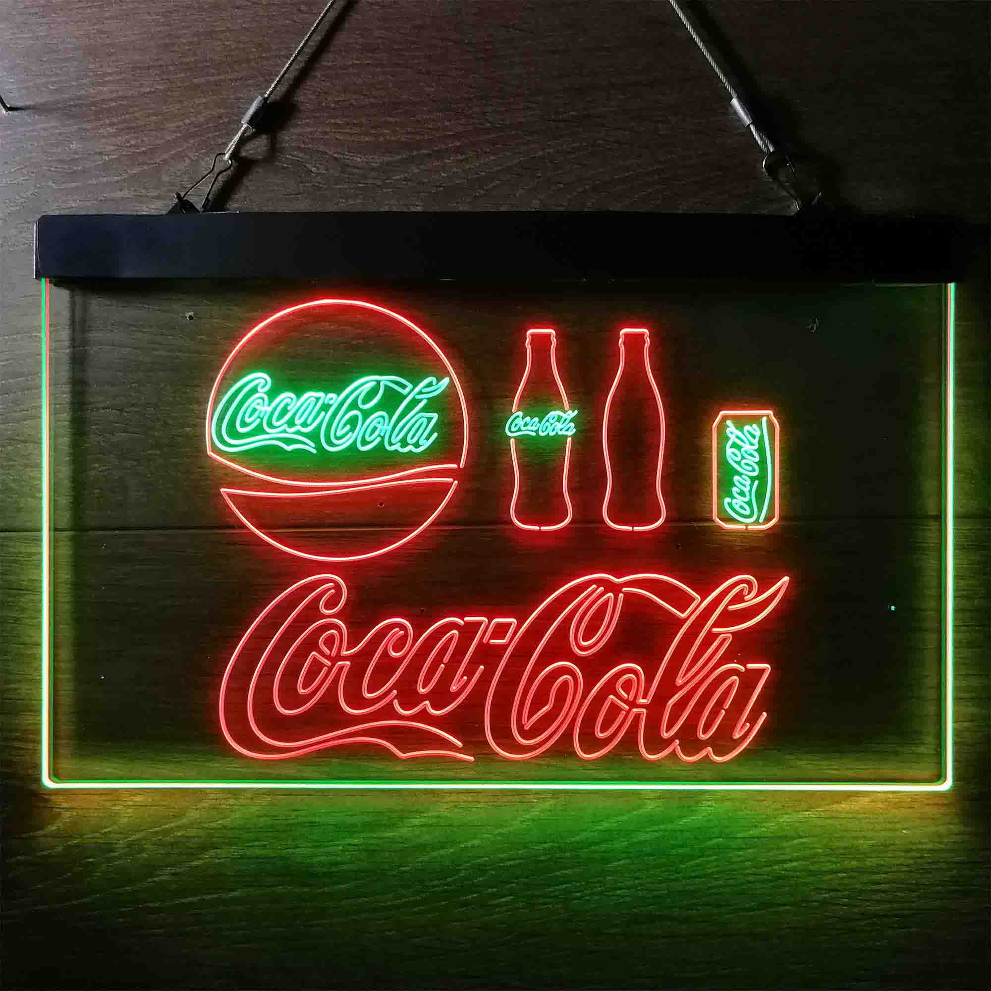 Coca Cola Collection Logo Home Bar Neon Light LED Sign | Home Bar Gift
