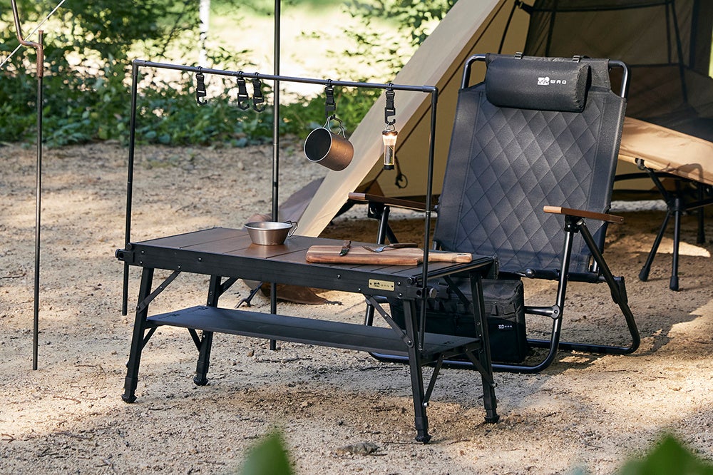 ロースタイルにぴったりな新製品の多機能テーブル『WAQ Multi Low