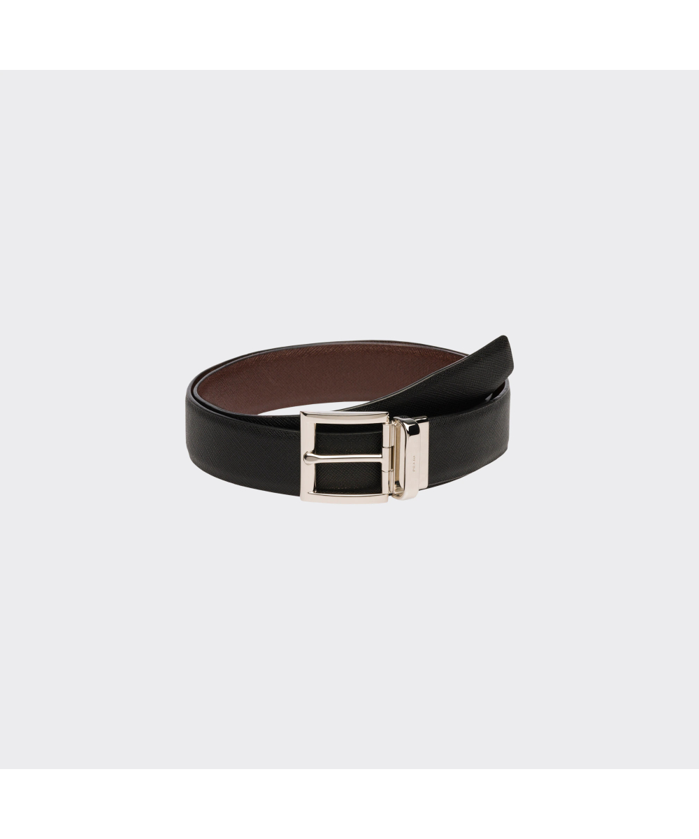 PRADA/プラダ_Men通販 | サフィアーノレザーリバーシブルベルト【送料