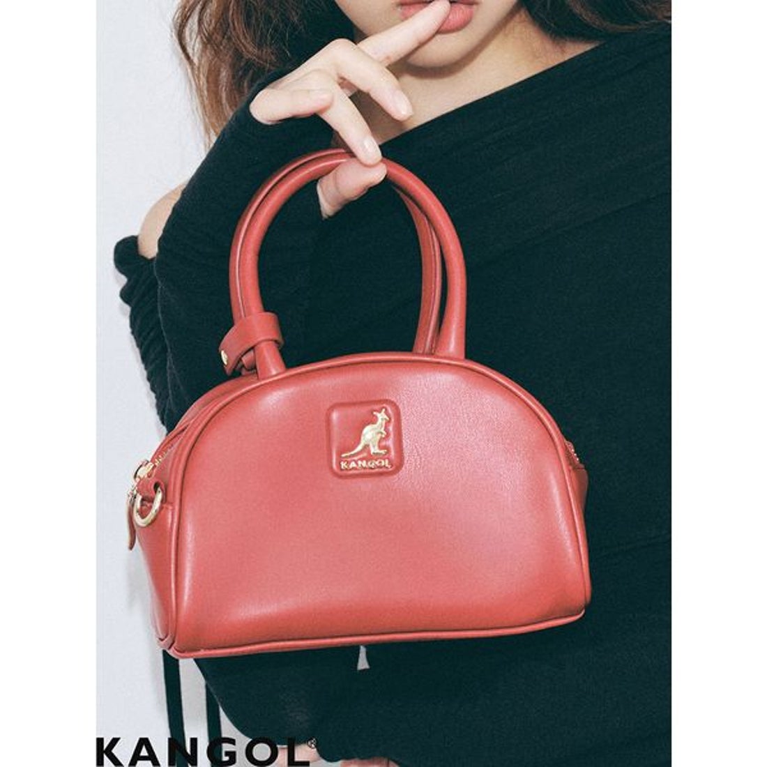 リリーブラウン LILY BROWN 【LILY BROWN×KANGOL】ミニボストンバッグ