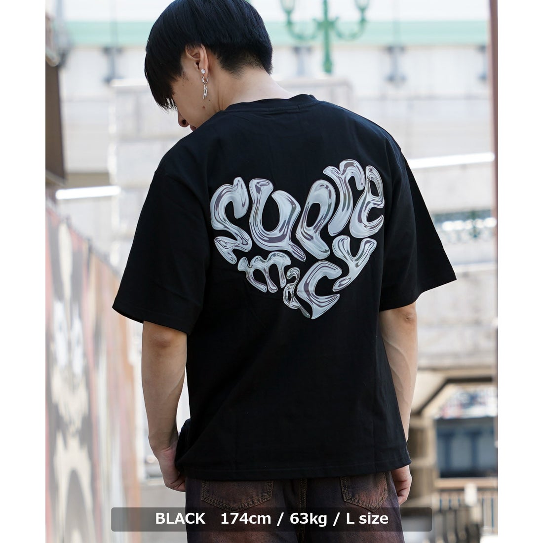 ワンフォークロージング 1111clothing ◇オーロラリフレクター ハート