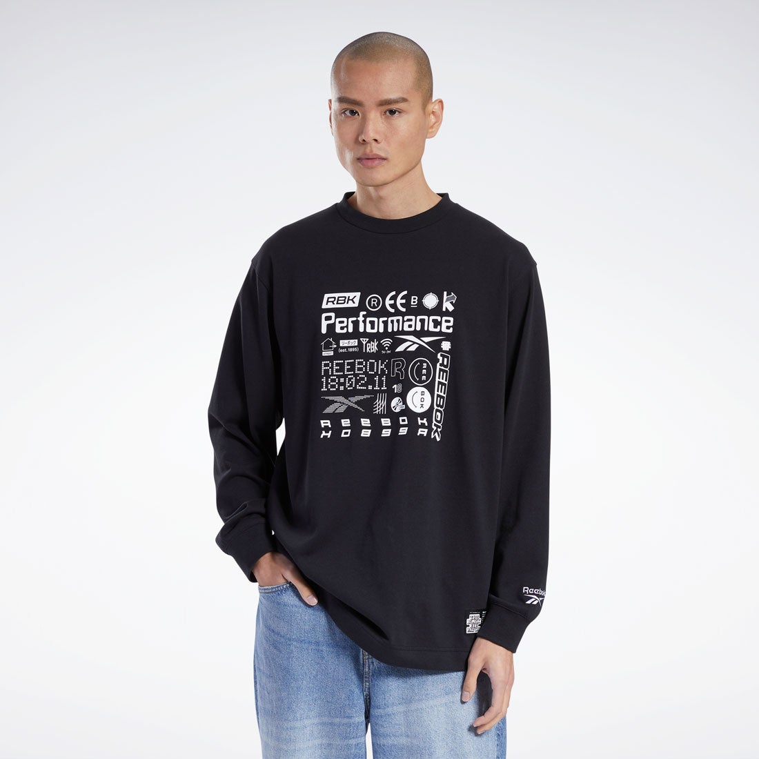 ブラックアイパッチ ロングスリーブ Tシャツ / CL X BEP LS Tee2