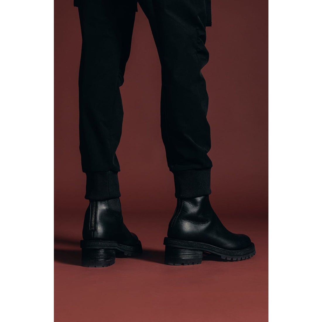 The Viridi-anne BACK ZIP-UP BOOTS （BLACK） 通販 大阪/京都 -FASCINATE