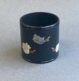 茶道具】 唐銅 三つ兎 蓋置 *金谷宗林*