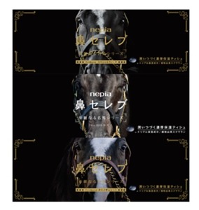 楽天市場】[送料無料]ネピア 鼻セレブ ティシュ3コパック 華麗なる名馬