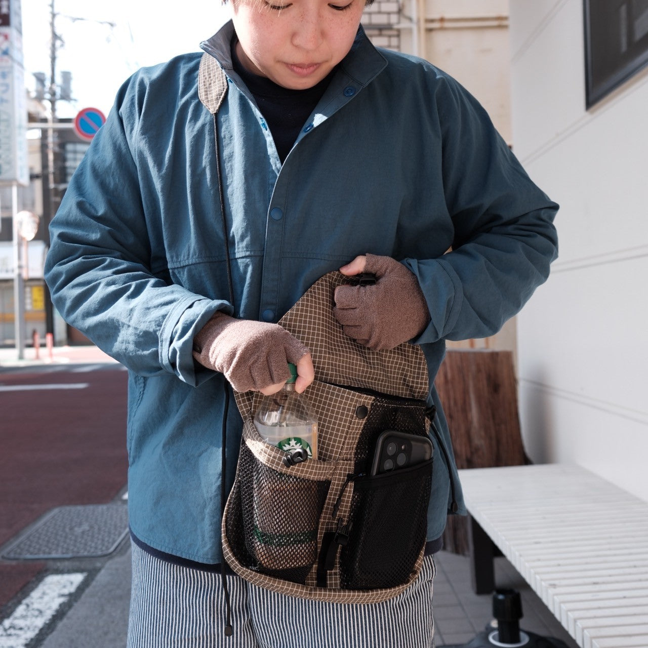 Seorak 5 B-Grid Mesh（整頓しやすい5ポケットの軽量サコッシュ