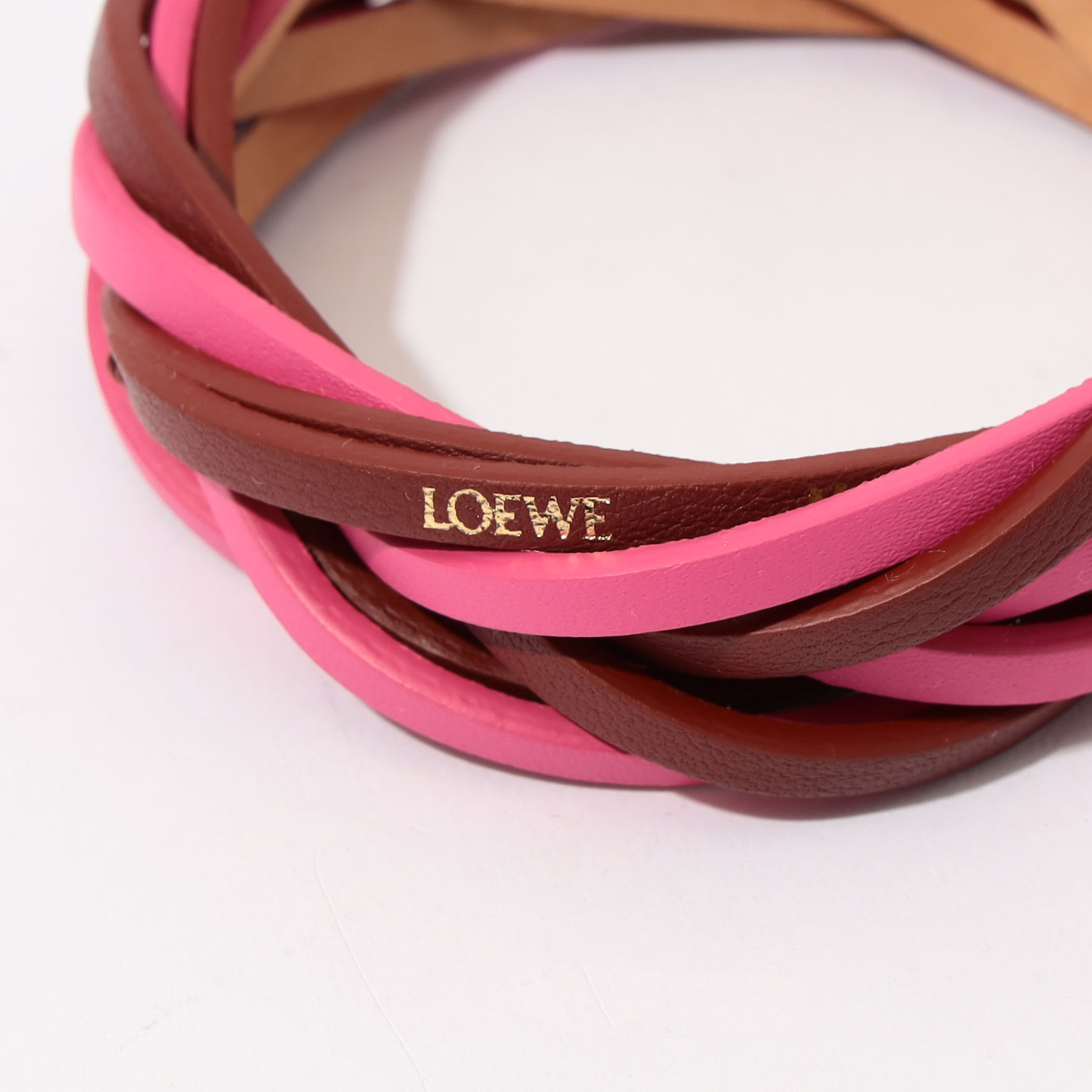 LOEWE バイカラー ブレイデッドバングル｜トゥモローランド 公式通販