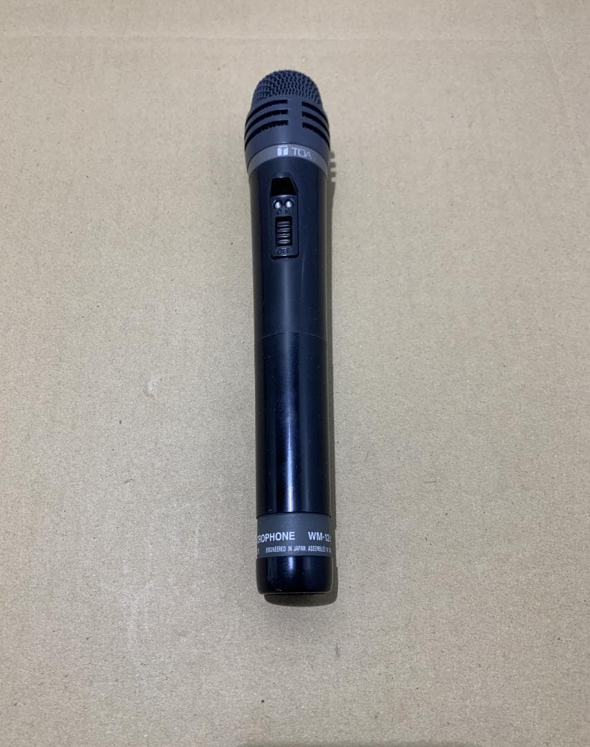 【動作確認済】TOA ワイヤレスマイク WM-1210 Yahoo!オークション -「ワイヤレスマイク toa 1210」の落札相場・落札価格