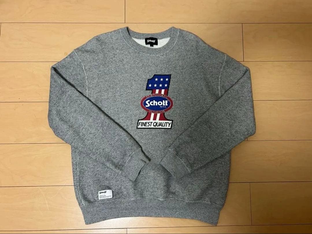 さ*か様 【完売品】Schott ショット トレーナー　Lサイズ Schott N.Y.C（ショット） トレーナー スウェット 「WEB LIMITED