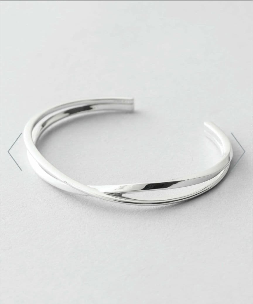 Jouete ジュエッテ ツイスト 捻り ひねり シルバー バングル Jouete（ジュエッテ） バングル バングル ツイスト レディース