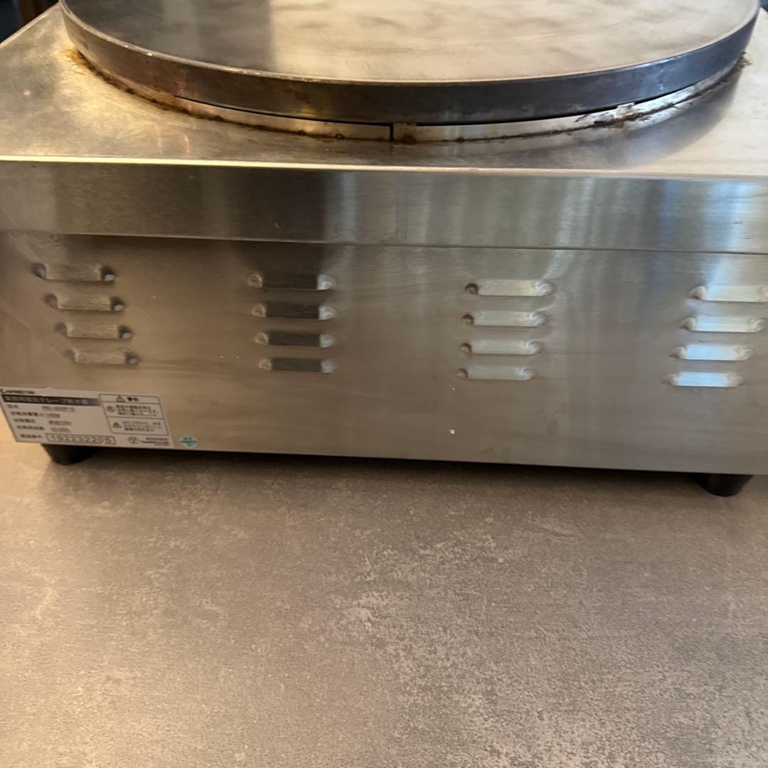 業務用電気クレープ焼き器 家庭使用可 キプロスター - メルカリ