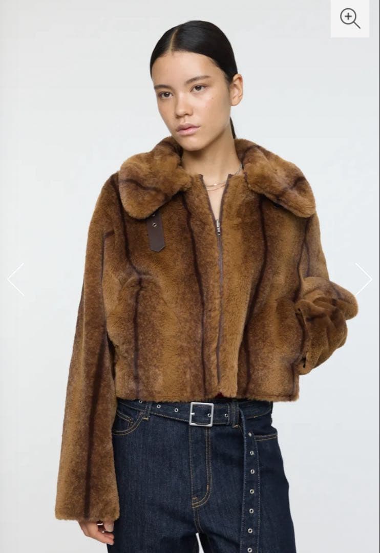 moussy REVER FAUX ファーコート　新品未使用 MOUSSY（マウジー） ブルゾン アウター 「25年AW新作」REVER FAUX