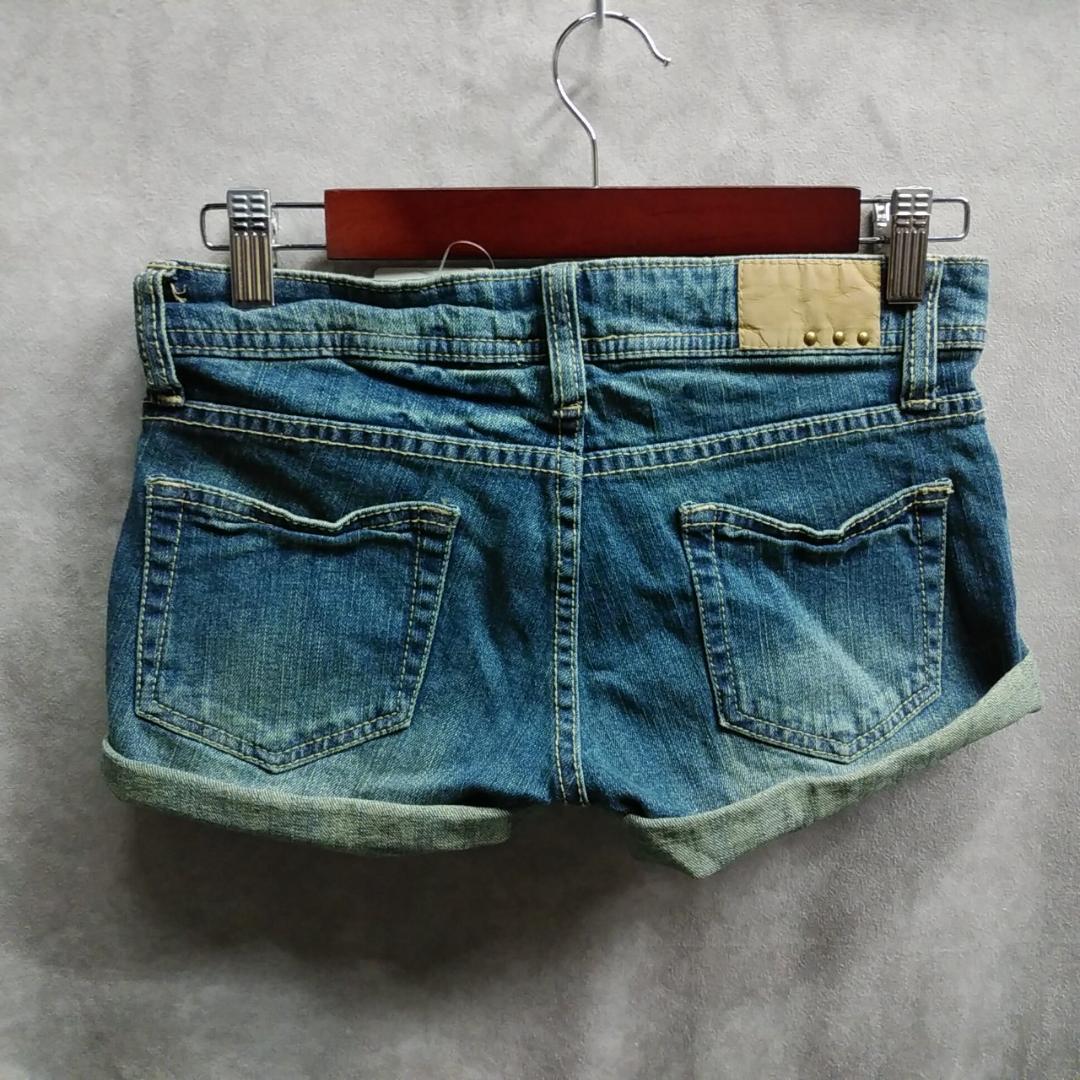 y2k ショートパンツ デニム フェアリーグランジ 平成ギャル 60225