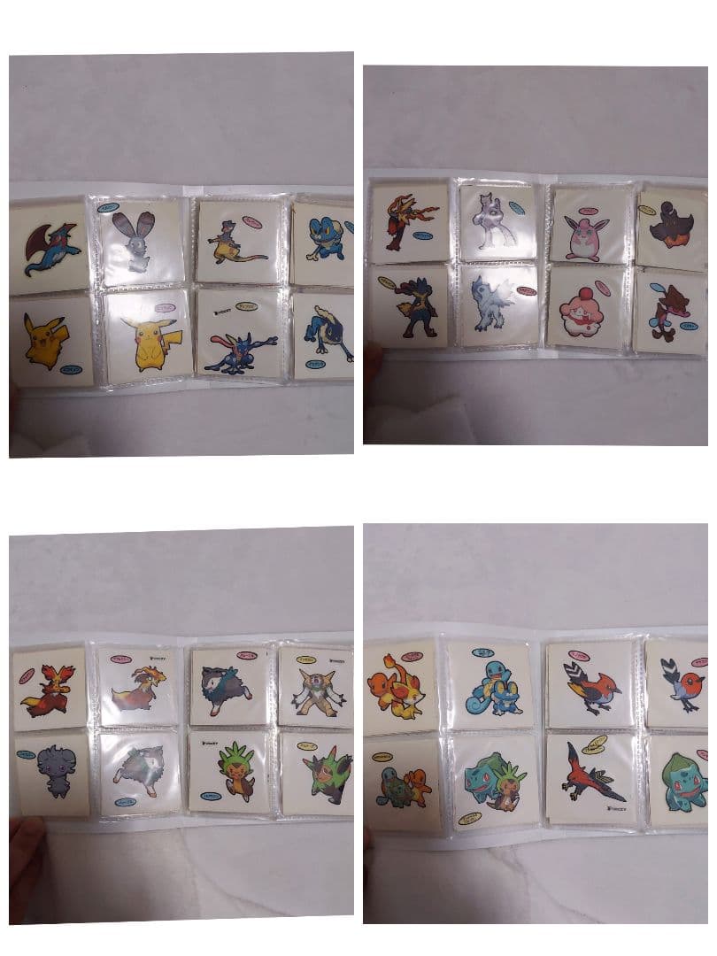 レア ポケモンパン デコキャラシール ＆シールファイルセット
