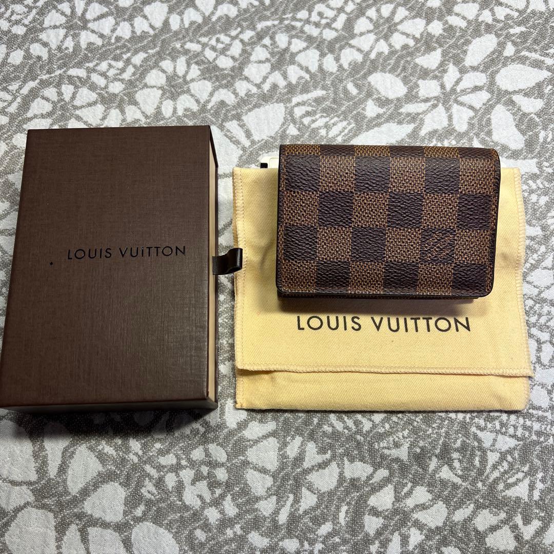 ハニマル 商品　　　ルイヴィトン ダミエ 名刺入れ カードケース【美品】 楽天市場】LOUIS VUITTON ルイ ヴィトン ダミエ オーガナイザー