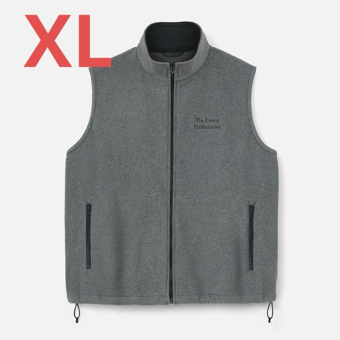 トップス ennoy PROFESSIONAL FLEECE VEST(GRAY) 中古・古着通販】The Ennnoy Professional (ザ エンノイ