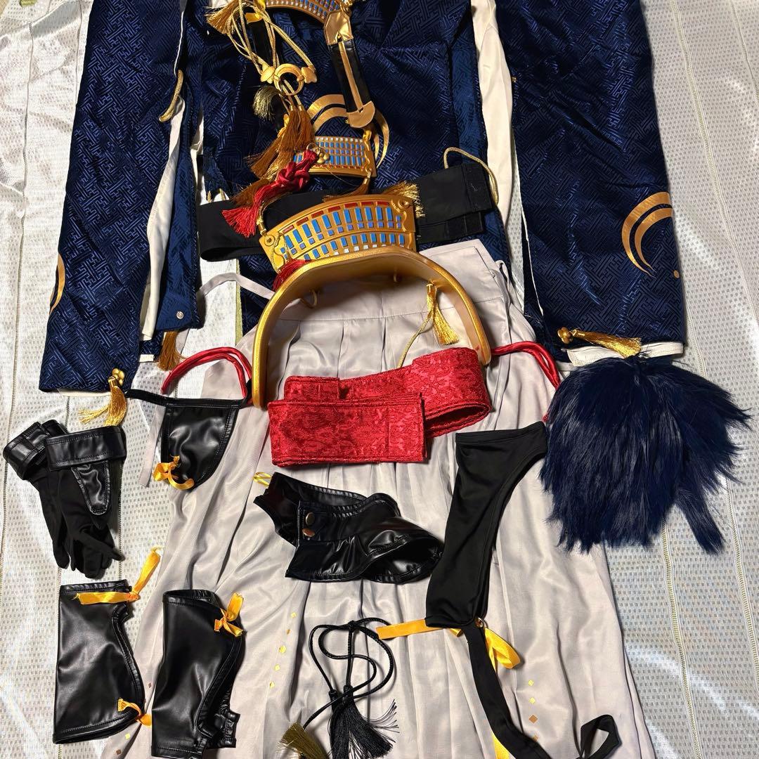 刀剣乱舞 三日月宗近 ウィッグ付きコスプレ衣装 刀剣乱舞 三日月宗近 コスプレ衣装
