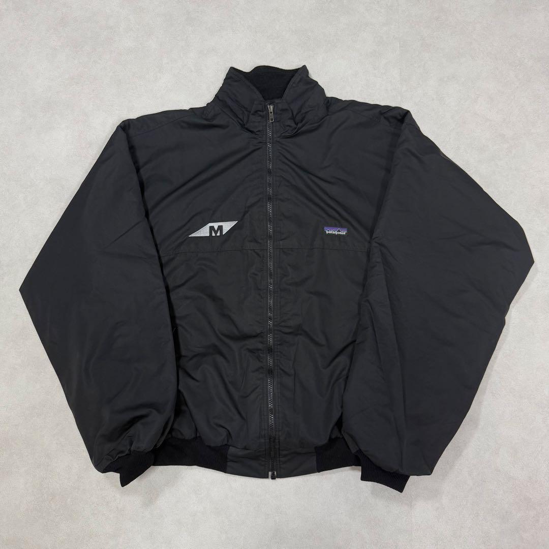古着 00s パタゴニア シェルドシンチラ ナイロン ジャケット ブラック 黒① 00s USED PATAGONIA パタゴニア シェルドシンチラジャケット(BLACK/S