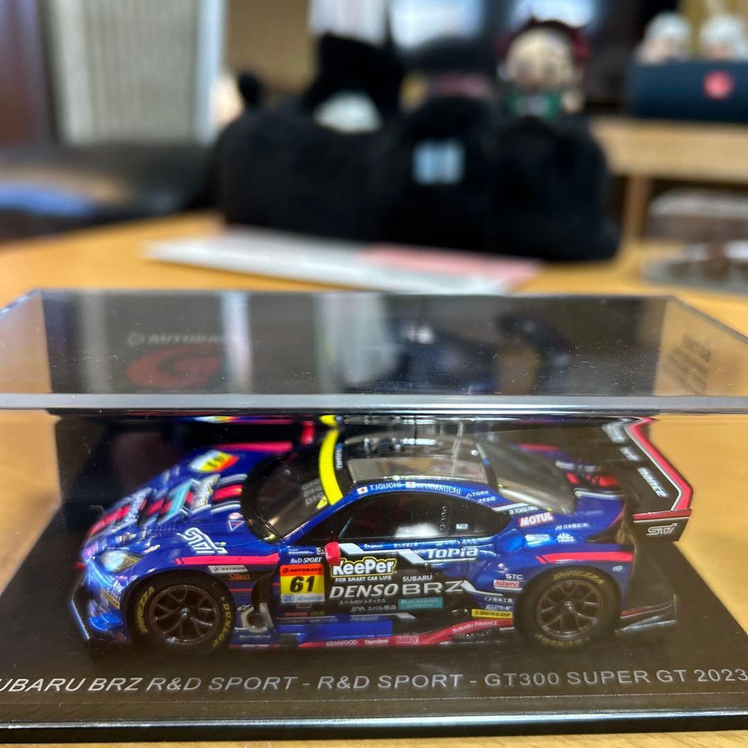 ミニカー SUBARU BRZ R&D SPORT GT300 SUPER GT 2023 1/43 SUBARU BRZ R&D SPORT R&D SPORT No.61 GT300 SUPER GT 2025