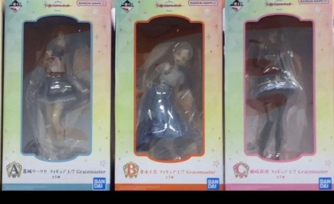 一番くじ 学園アイドルマスター Part4 A B C賞セット 一番くじ 学園アイドルマスター Part4｜一番くじ倶楽部｜BANDAI