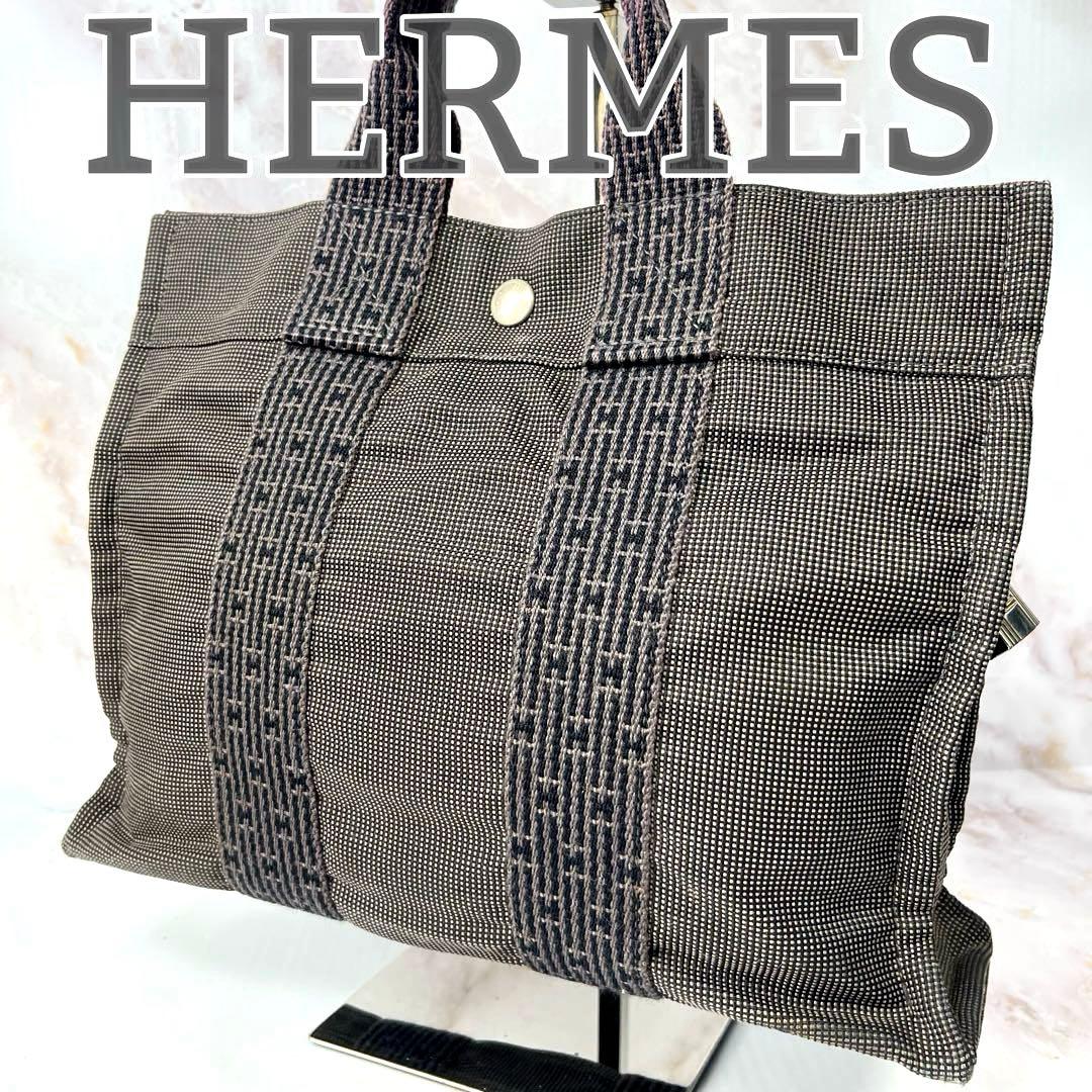 HERMES エルメス エールライン トートバッグ キャンバス PM 楽天市場】エルメス トートバッグ ハンドバッグ エールライン トート