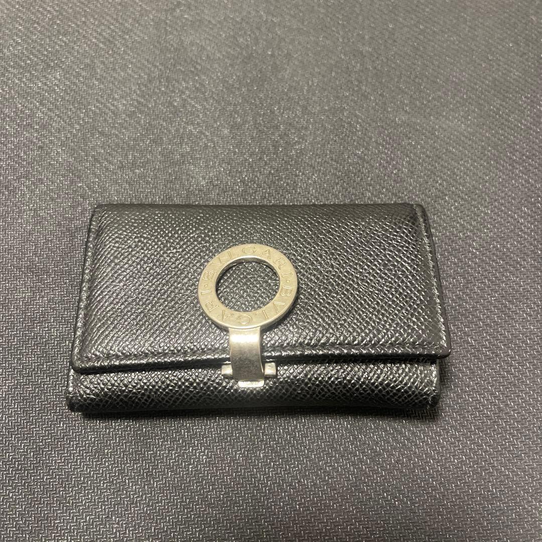 BVLGARI キーケース 革 ブルガリ BVLGARI キーケース メンズ ブルガリブルガリ ブラック