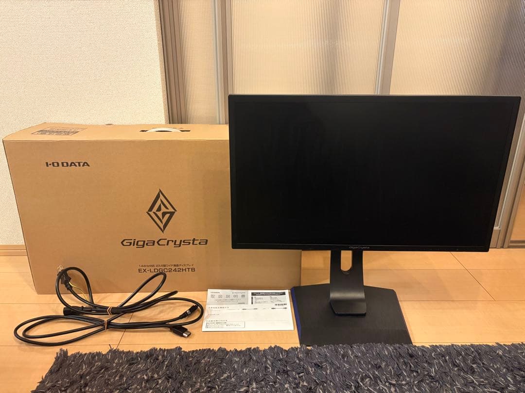 GigaCrysta 144Hz ゲーミングモニター　EX-LDGC242HTB EX-LDGC242HTB | 144Hz対応PC&PS4®用23.6型ゲーミングモニター