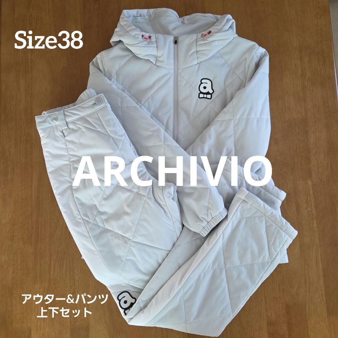 ARCHIVIO 上下セット サイズ38 ☆超美品☆ セットアップ レディース アンサンブル 上下セット 長袖 スーツ